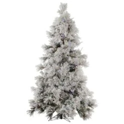 Vickerman Artificial Pre-Lit Christmas Tree (Includes On / Off Foot Switch) (32413)