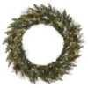 Vickerman Pre-Lit Artificial Christmas Wreath With Berries And Pine Cones (32456)