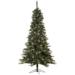 Vickerman Unlit Artificial Christmas Tree With Pine Cones (32811)
