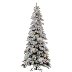 Vickerman Pre-Lit Artificial Christmas Tree (Includes On / Off Foot Switch) (32861)