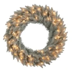 Vickerman Pre-Lit Artificial Christmas Wreath (32932)