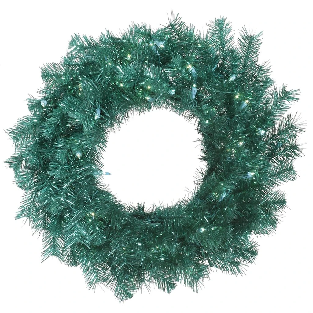 Vickerman Pre-Lit Artificial Christmas Wreath (32959) 3 Vickerman Pre-Lit Artificial Christmas Wreath (32959)