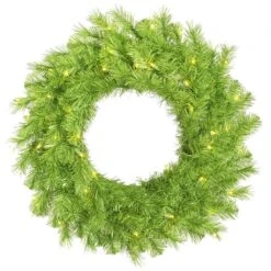 Vickerman Pre-Lit Artificial Christmas Wreath (33061)