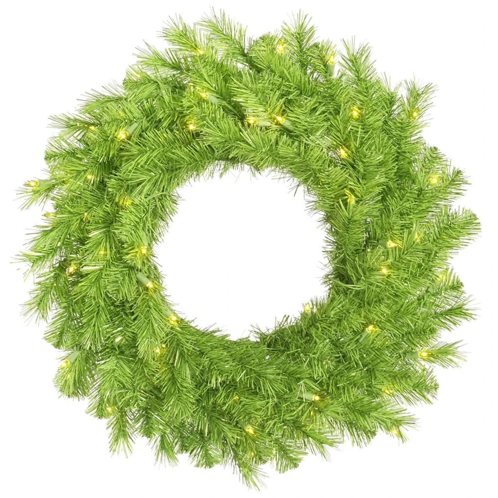Vickerman Pre-Lit Artificial Christmas Wreath (33061) 3 Vickerman Pre-Lit Artificial Christmas Wreath (33061)