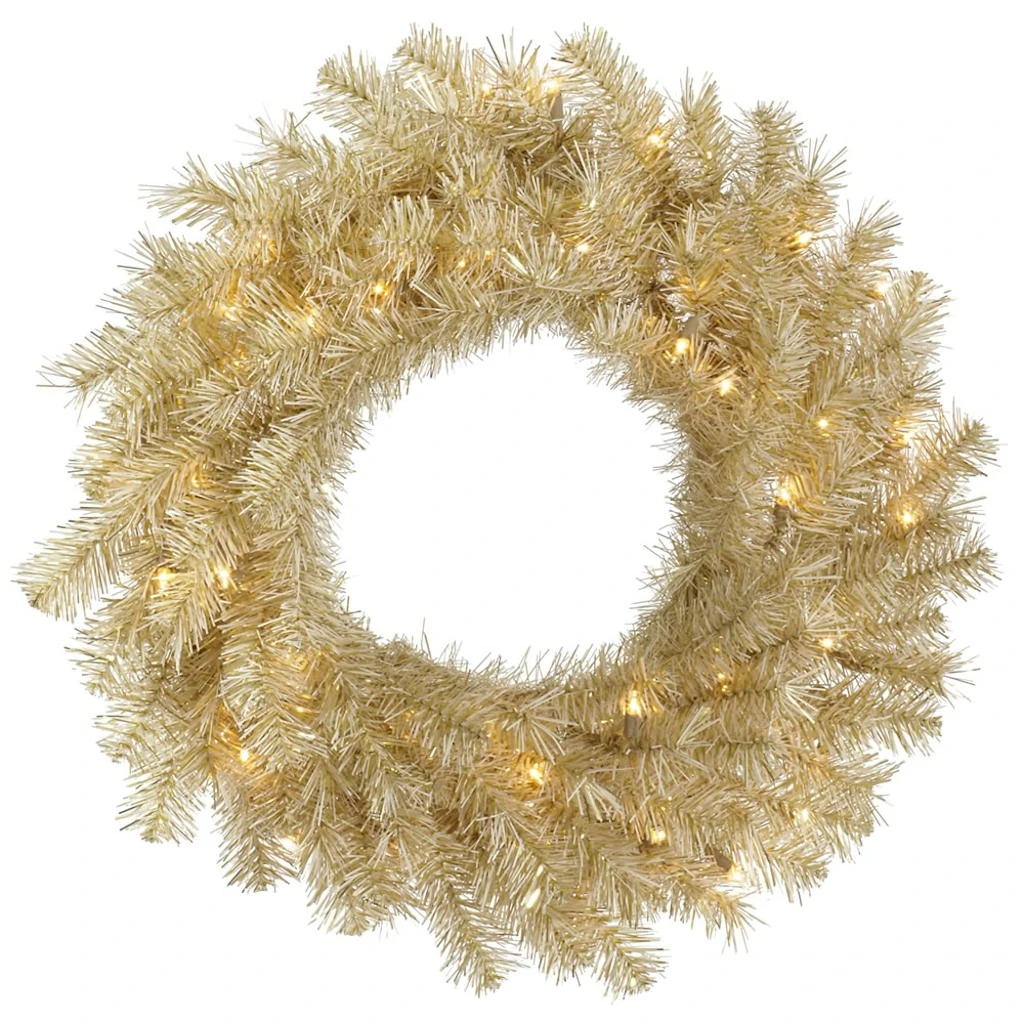 Vickerman Pre-Lit Artificial Christmas Wreath (33112) 3 Vickerman Pre-Lit Artificial Christmas Wreath (33112)