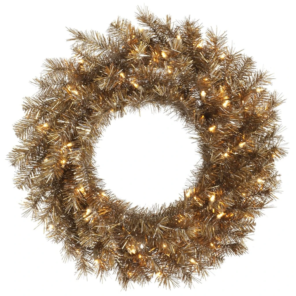 Vickerman Pre-Lit Artificial Christmas Wreath (332955) 3 Vickerman Pre-Lit Artificial Christmas Wreath (332955)