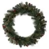 Vickerman Pre-Lit Artificial Christmas Wreath With Berries And Pine Cones (335086) 1 Vickerman Pre-Lit Artificial Christmas Wreath With Berries And Pine Cones (335086) -Vickerman 335086lg