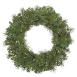 Vickerman Pre-Lit Artificial Christmas Wreath (34358)