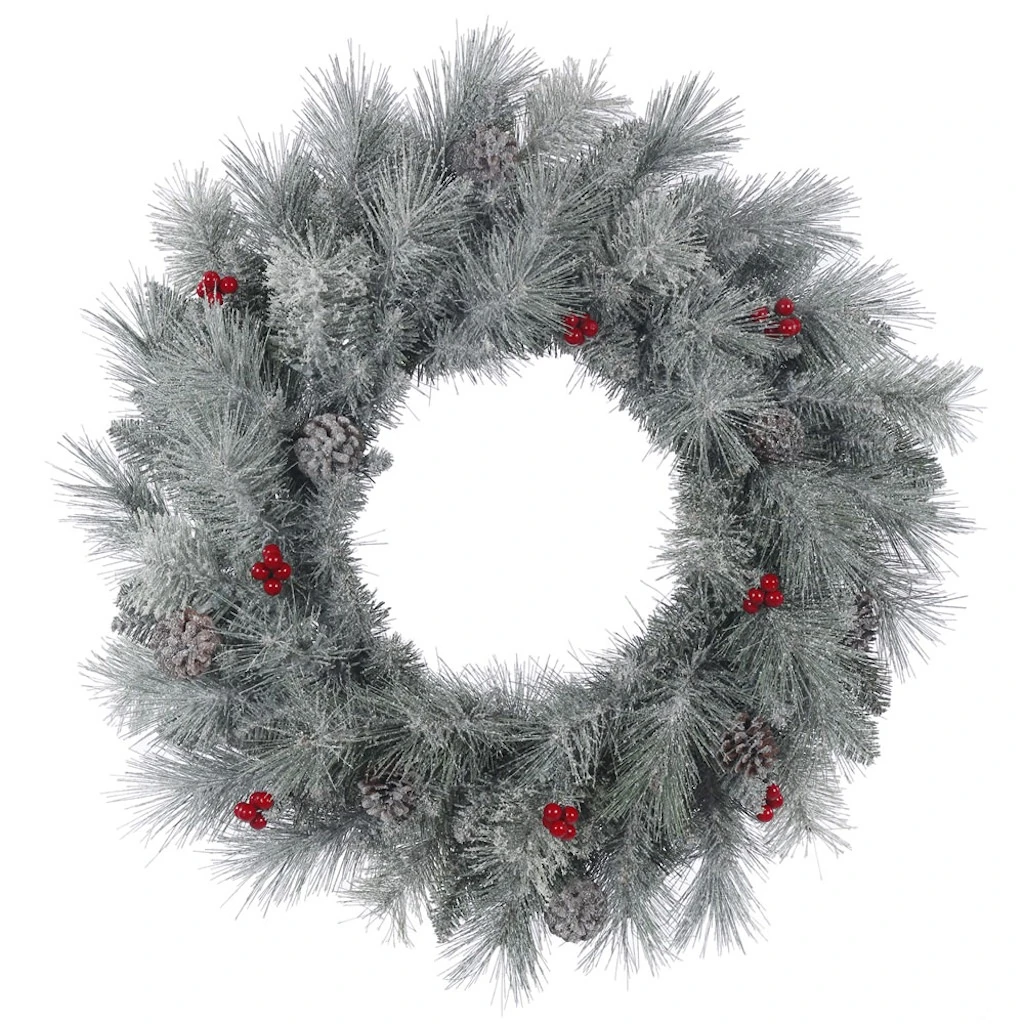 Vickerman Artificial Unlit Christmas Wreath (370476) 3 Vickerman Artificial Unlit Christmas Wreath (370476)