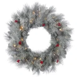 Vickerman Pre-Lit Artificial Christmas Wreath (370506)