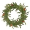 Vickerman Artificial Unlit Christmas Wreath With Pine Cones (371633) -Vickerman 371633lg