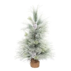 Vickerman Unlit Artificial Christmas Tree With Pine Cones (371886)