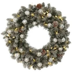 Vickerman Pre-Lit Artificial Christmas Wreath (372791)