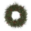 Vickerman Pre-Lit Artificial Christmas Wreath With Pine Cones (373248) 2 Vickerman Pre-Lit Artificial Christmas Wreath With Pine Cones (373248) -Vickerman 373248lg