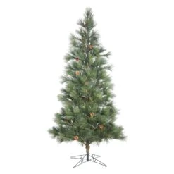 Vickerman Unlit Artificial Christmas Tree With Pine Cones (373255)