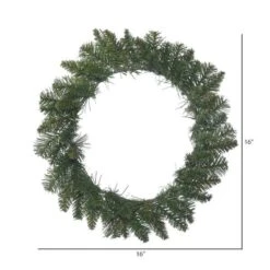Vickerman Artificial Unlit Christmas Wreath (383285) -Vickerman 3832852md