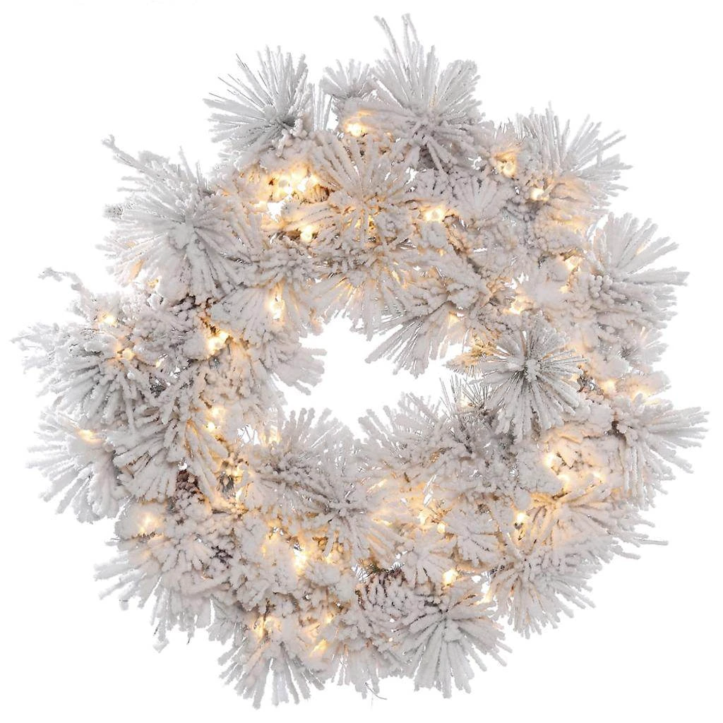 Vickerman Prelit Artificial Christmas Wreath (383919) 3 Vickerman Prelit Artificial Christmas Wreath (383919)