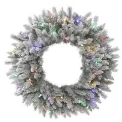 Vickerman Pre-Lit Artificial Christmas Wreath (384282)