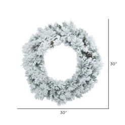 Vickerman Unlit Artificial Christmas Wreath (408674) -Vickerman 4086742md