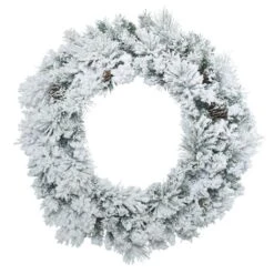 Vickerman Unlit Artificial Christmas Wreath (408674)