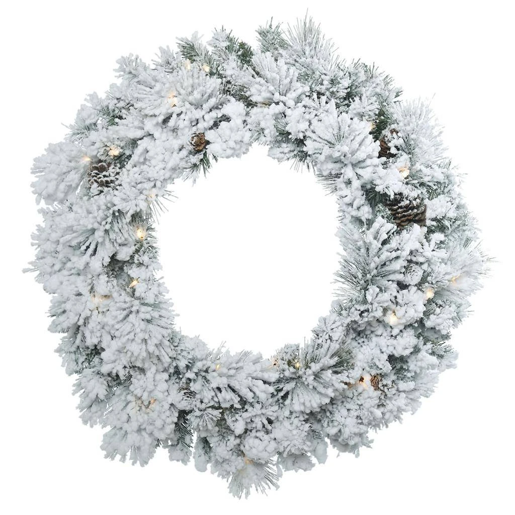 Vickerman Prelit Artificial Christmas Wreath (408681) 3 Vickerman Prelit Artificial Christmas Wreath (408681)