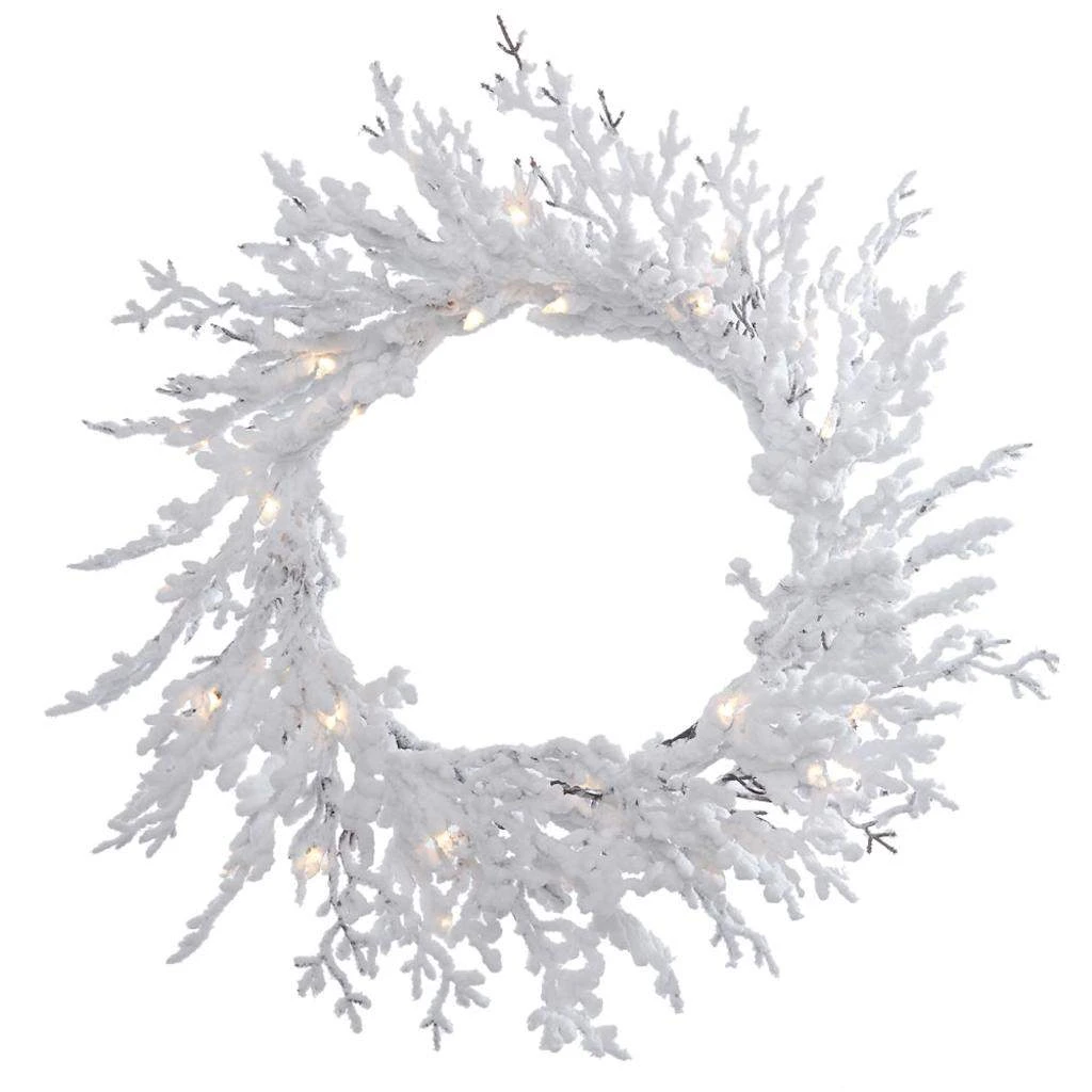 Vickerman Prelit Artificial Christmas Wreath (408780) 3 Vickerman Prelit Artificial Christmas Wreath (408780)