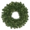 Vickerman Prelit Artificial Christmas Wreath (420201) -Vickerman 420201alg
