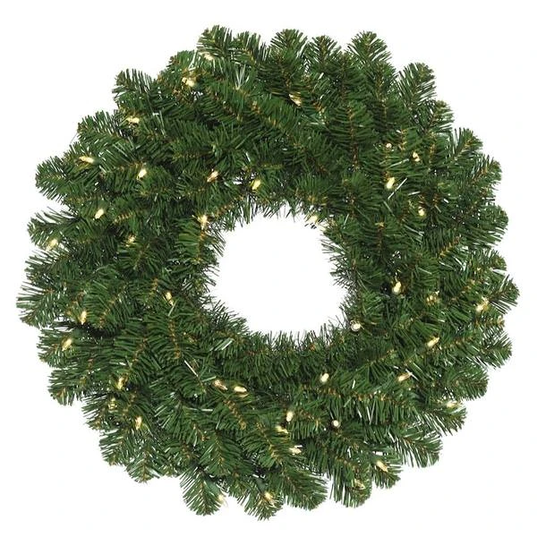 Vickerman Prelit Artificial Christmas Wreath (420201) 4 Vickerman Prelit Artificial Christmas Wreath (420201) - Image 2