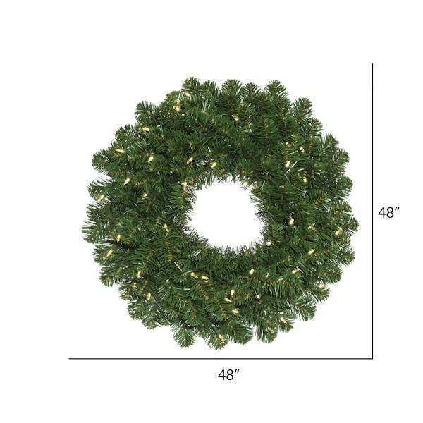 Vickerman Prelit Artificial Christmas Wreath (420249) 5 Vickerman Prelit Artificial Christmas Wreath (420249) - Image 3