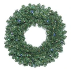 Vickerman Prelit Artificial Christmas Wreath (420256) -Vickerman 420256md