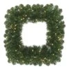 Vickerman Prelit Artificial Christmas Wreath (420553) -Vickerman 420553alg