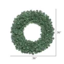Vickerman Unlit Artificial Christmas Wreath (420621) -Vickerman 4206212md