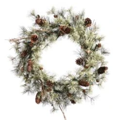 Vickerman Artificial Unlit Christmas Wreath (425763)