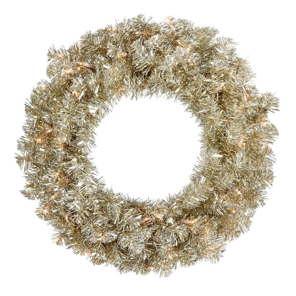 Vickerman Artificial Prelit Christmas Wreath (429082) 3 Vickerman Artificial Prelit Christmas Wreath (429082)