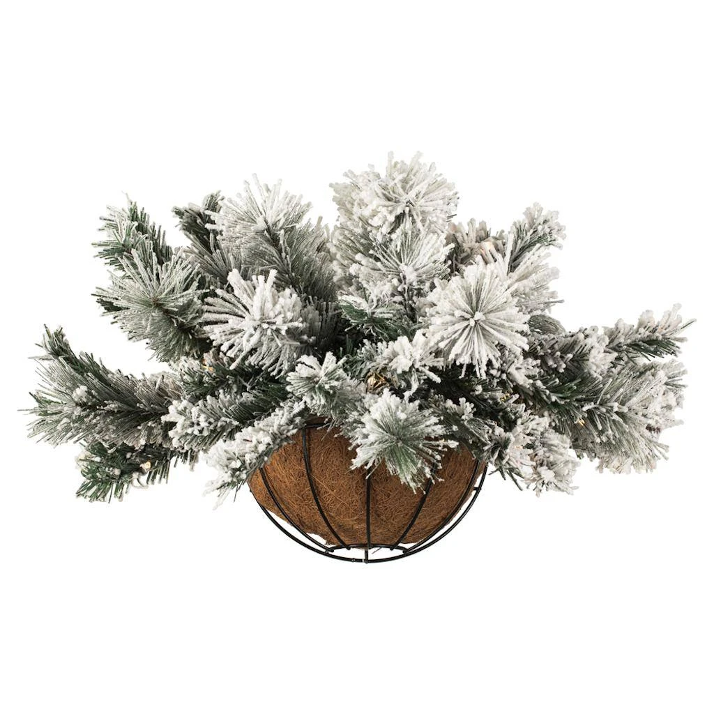 Vickerman Artificial Wall Basket (448670) 3 Vickerman Artificial Wall Basket (448670)