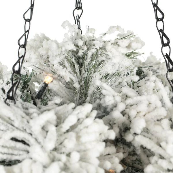 Vickerman Artificial Hanging Basket (448687) 5 Vickerman Artificial Hanging Basket (448687) - Image 3