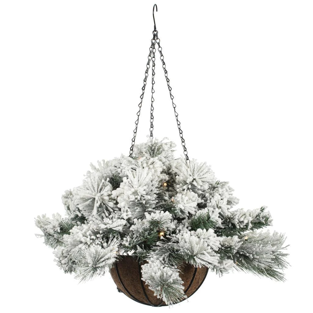 Vickerman Artificial Hanging Basket (448687) 3 Vickerman Artificial Hanging Basket (448687)