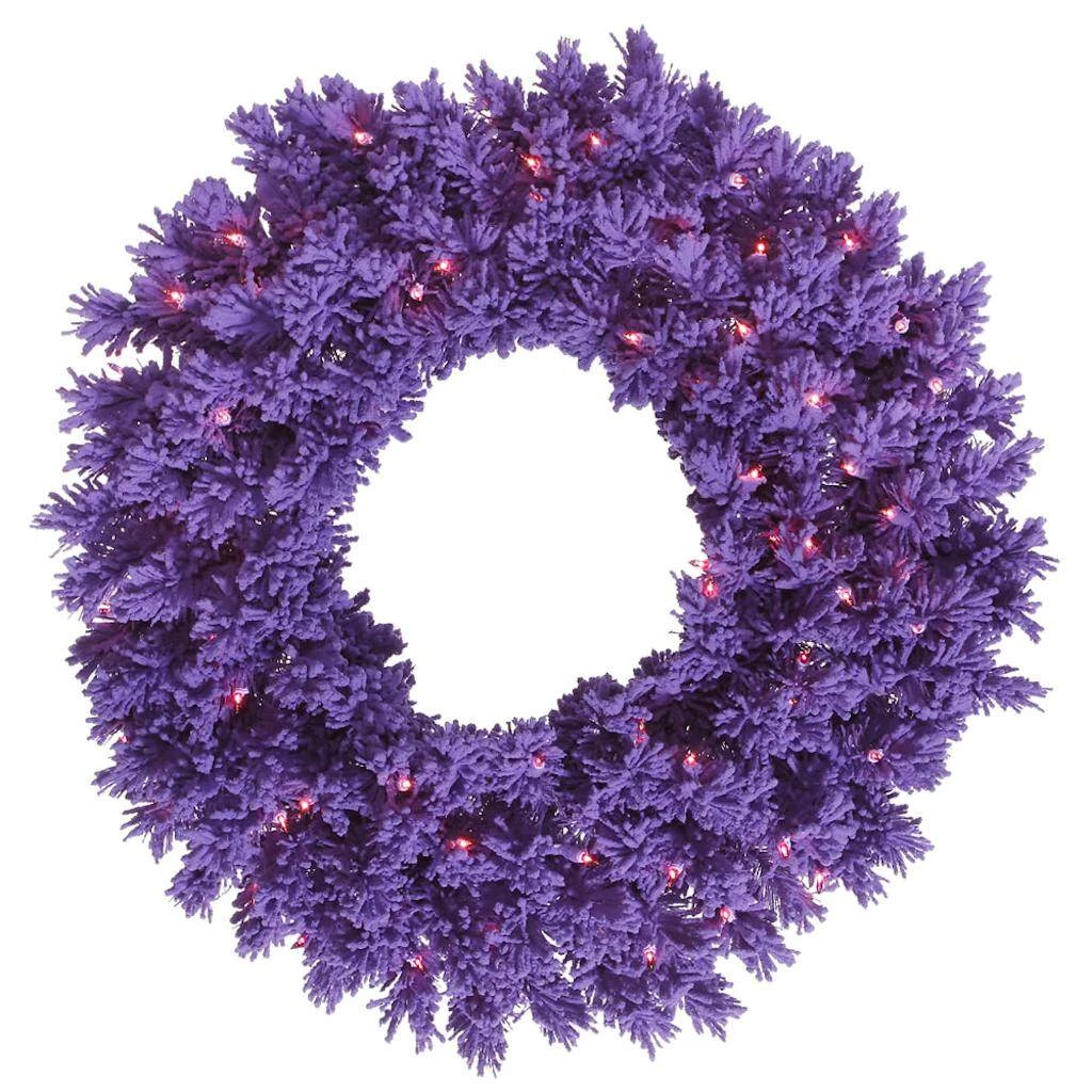 Vickerman Prelit Artificial Christmas Wreath (450994) 3 Vickerman Prelit Artificial Christmas Wreath (450994)
