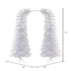Vickerman Unlit Artificial Christmas Arch (2 Piece) (490877) 7 Vickerman Unlit Artificial Christmas Arch (2 Piece) (490877) -Vickerman 4908772md