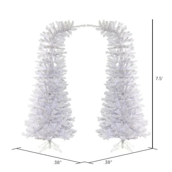 Vickerman Unlit Artificial Christmas Arch (2 Piece) (490877) 5 Vickerman Unlit Artificial Christmas Arch (2 Piece) (490877) - Image 3