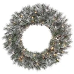 Vickerman Prelit Artificial Christmas Wreath (499047)