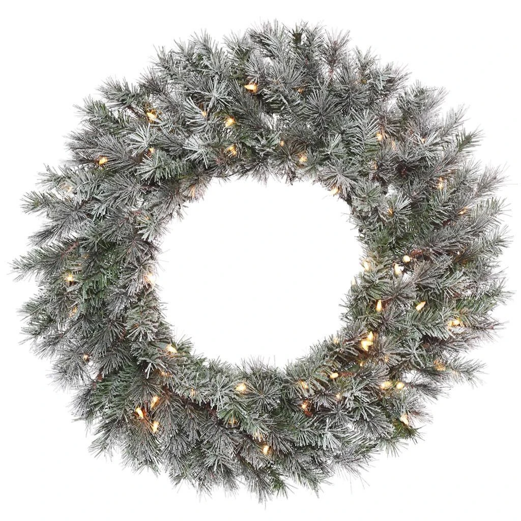 Vickerman Prelit Artificial Christmas Wreath (499047) 3 Vickerman Prelit Artificial Christmas Wreath (499047)