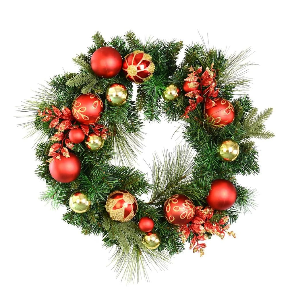 Vickerman Unlit Artificial Christmas Wreath (519950) 3 Vickerman Unlit Artificial Christmas Wreath (519950)
