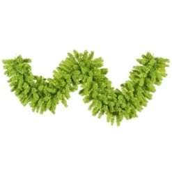 Vickerman Artificial Flock Lime Garland (451243)