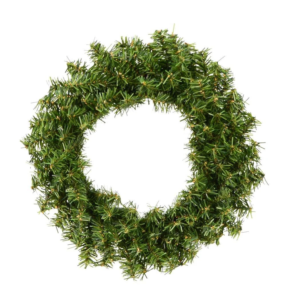 Vickerman Artificial Unlit Christmas Wreath (2 Pack) (550946) 3 Vickerman Artificial Unlit Christmas Wreath (2 Pack) (550946)