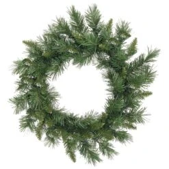 Vickerman Artificial Unlit Christmas Wreath (2 Pack) (551110)