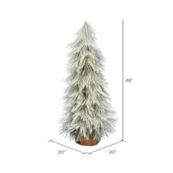 Vickerman Unlit Artificial Christmas Tree (554227) 7 Vickerman Unlit Artificial Christmas Tree (554227) -Vickerman 5542272md