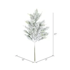 Vickerman Unlit Artificial Christmas Spray (604892) -Vickerman 604892measuremd