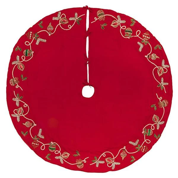 Vickerman Christmas Tree Skirt (618448) 4 Vickerman Christmas Tree Skirt (618448) - Image 2