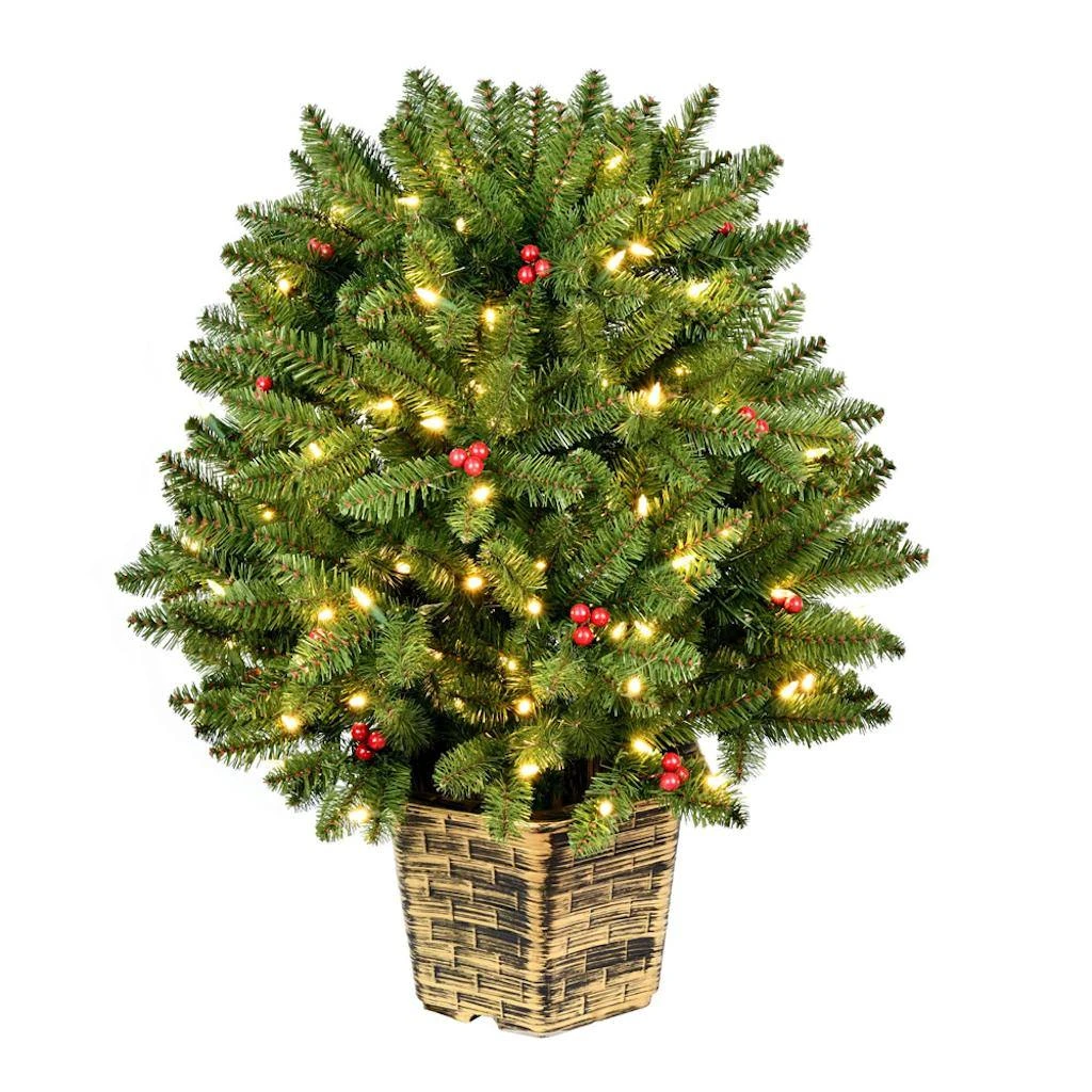 Vickerman Prelit Artificial Christmas Bush (627686) 3 Vickerman Prelit Artificial Christmas Bush (627686)